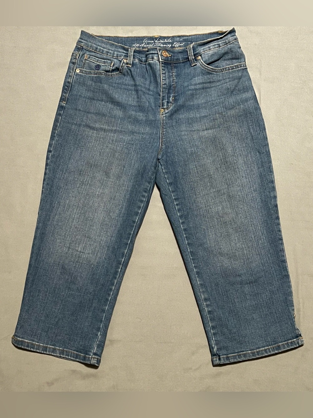 Vintage Denim Capris